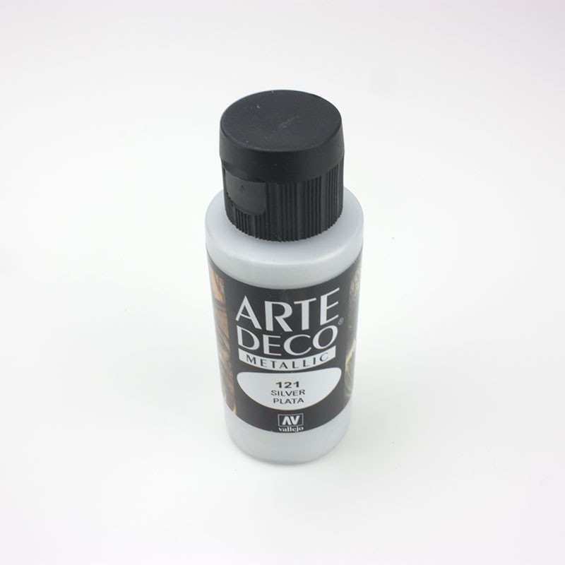 ACRYL DECO VERF WINSOR & NEWTON 60 ML ZILVER - METALLIC